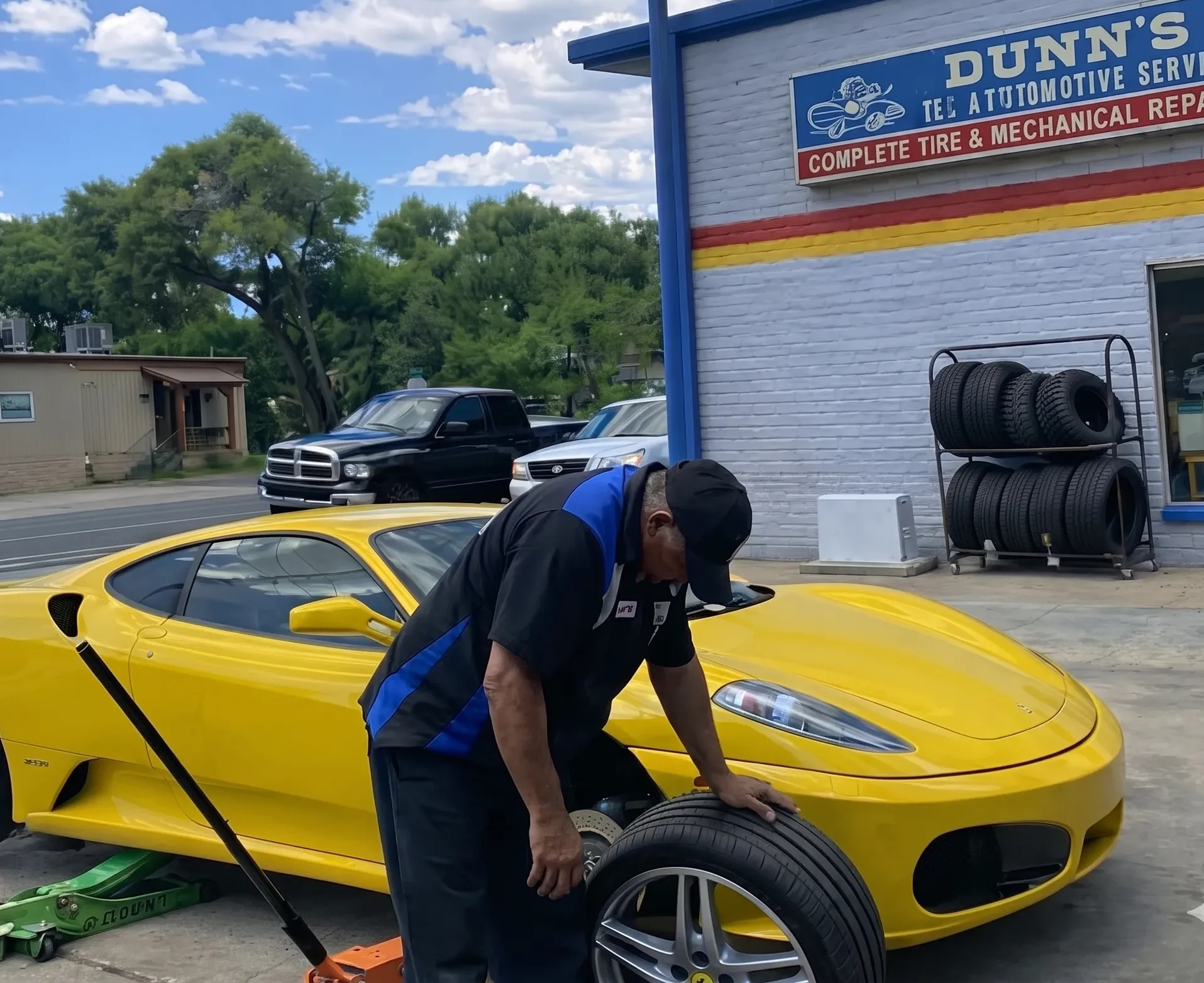Tire repair services